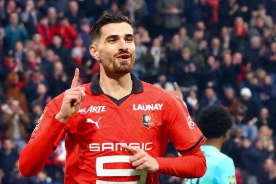 rennes-–-montpellier:-the-rouge-et-noir-score-a-4th-victory-in-a-row-in-ligue-1