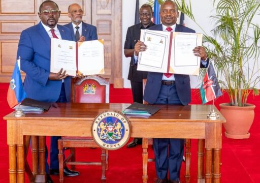 haiti:-the-kenyan-and-haitian-governments-formalize-the-deployment-of-1,000-police-officers-in-haiti