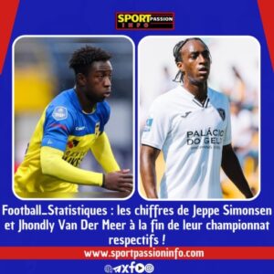 football-statistics:-the-figures-of-jeppe-simonsen-and-jhondly-van-der-meer-at-the-end-of-their-respective-championships!