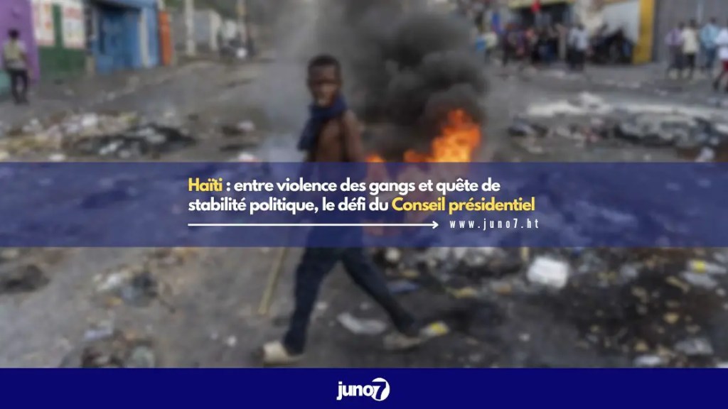 haiti:-between-gang-violence-and-the-quest-for-political-stability,-the-challenge-for-the-presidential-council