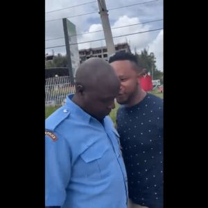 video-|-kenya-altercations-between-motorists-and-police-officers-without-registration-hang-up-their-service-uniform
