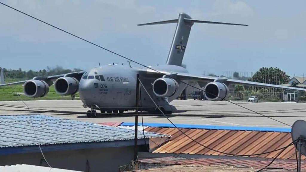 mmss-deployment:-american-military-plane-lands-in-haiti