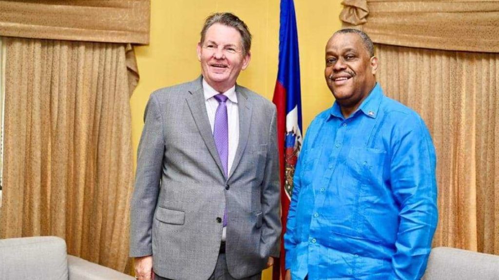 meeting-between-pm-garry-conille-and-american-ambassador-dennis-hankins-around-the-general-situation-in-haiti