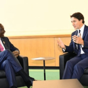 tudeau-and-ruto-discussed-in-switzerland-the-fate-of-haiti-without-the-haitians,-says-a-canadian-government-press-release
