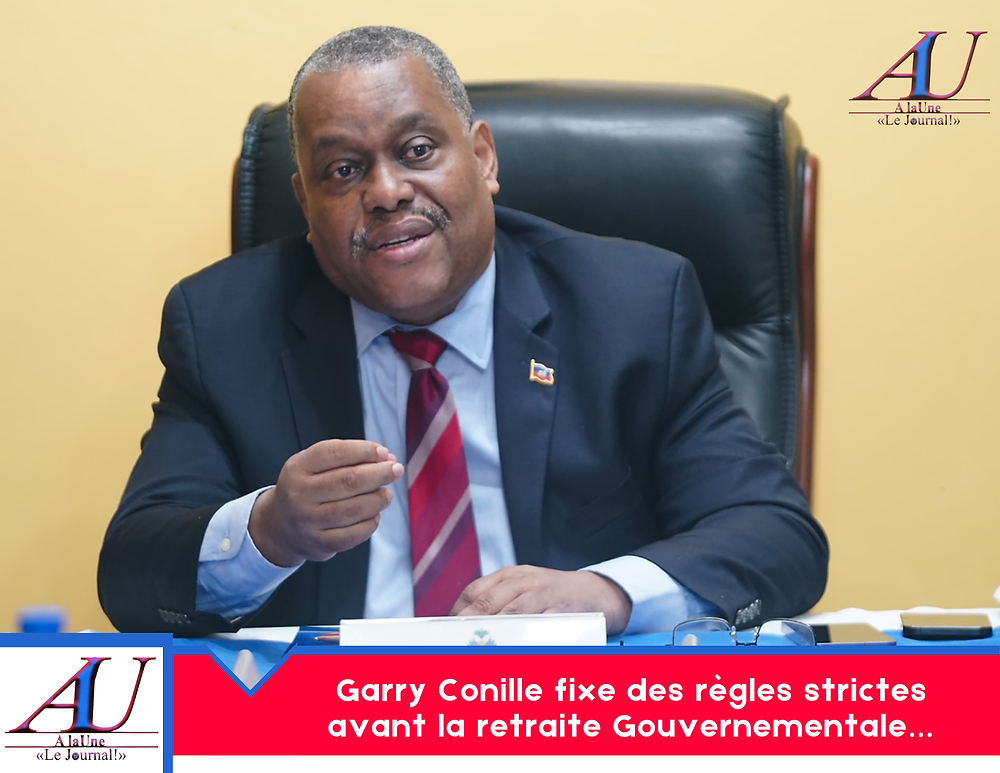 garry-conille-sets-strict-rules-before-government-retirement