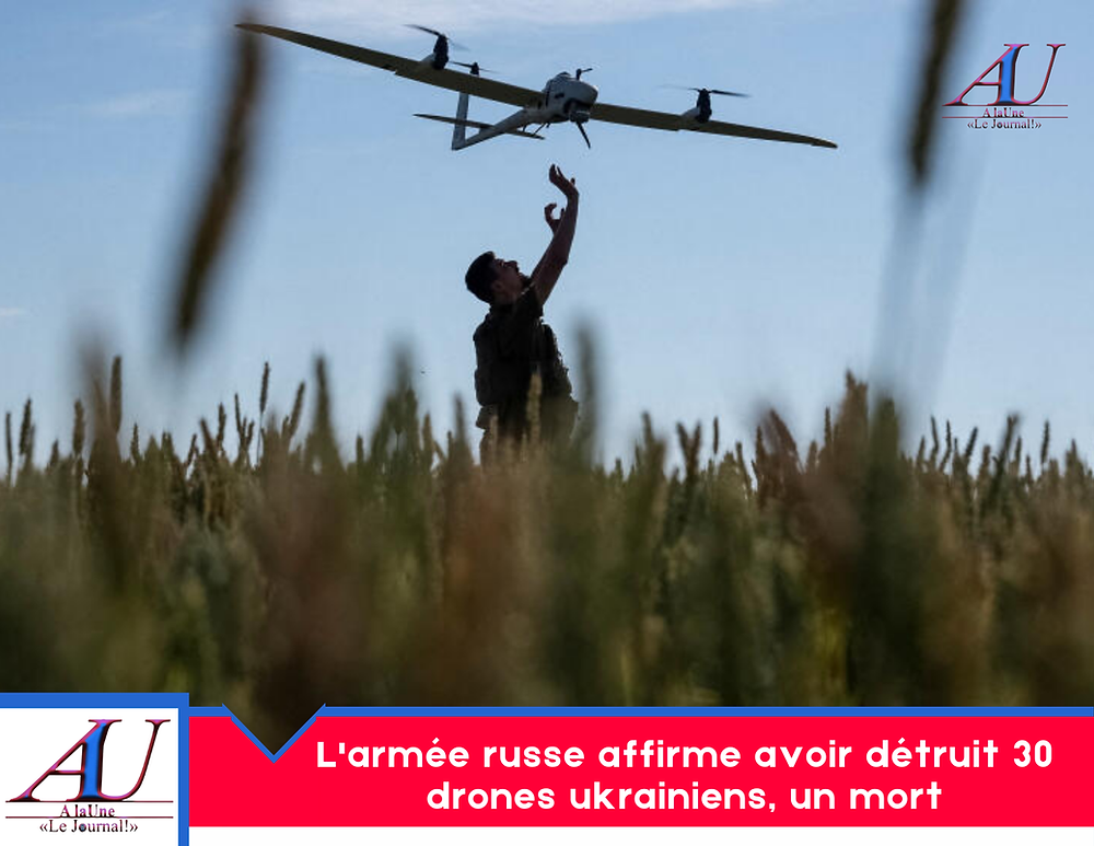 russian-military-claims-to-have-destroyed-30-ukrainian-drones,-one-dead