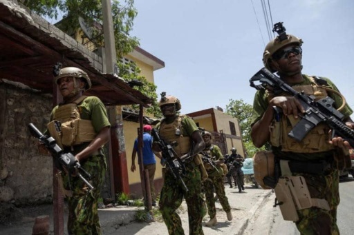 haiti:-kenyan-police-patrolled-some-streets-in-port-au-prince