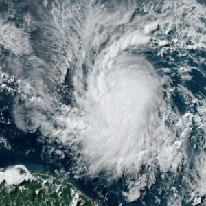 caribbean-islands-threatened-by-hurricane-bryl,-the-first-of-the-season