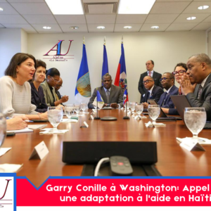garry-conille-washington:-call-for-adaptation-of-aid-in-haiti