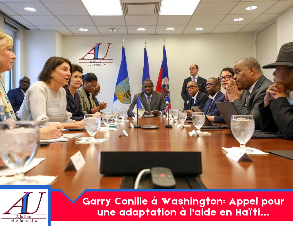garry-conille-washington:-call-for-adaptation-of-aid-in-haiti