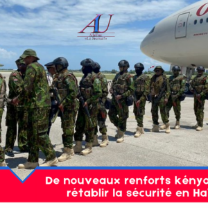 new-kenyan-reinforcements-to-restore-security-in-haiti